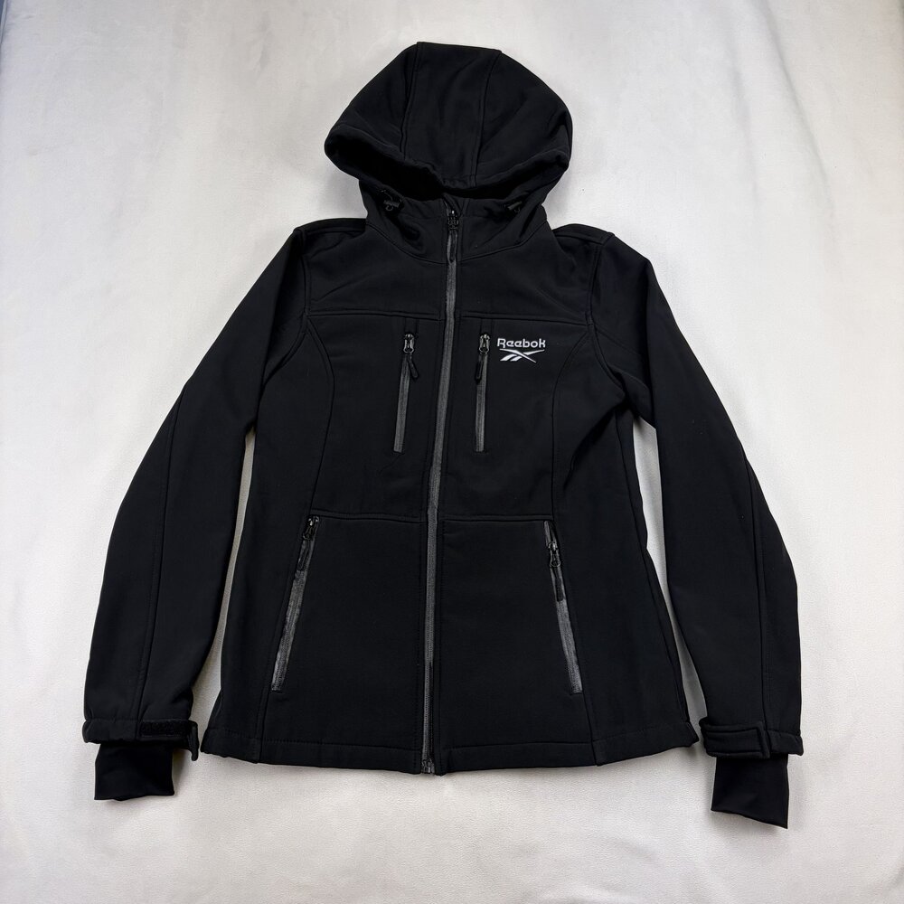 Reebok Women's Hooded Softshell Utility Jacket S - Picture 2 of 11